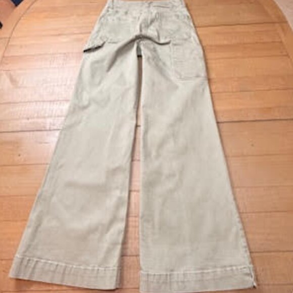 Democracy Absolution® Fit Technology Khaki Wide Leg Cargo Pants Shape Flex SZ 4 - Picture 4 of 11